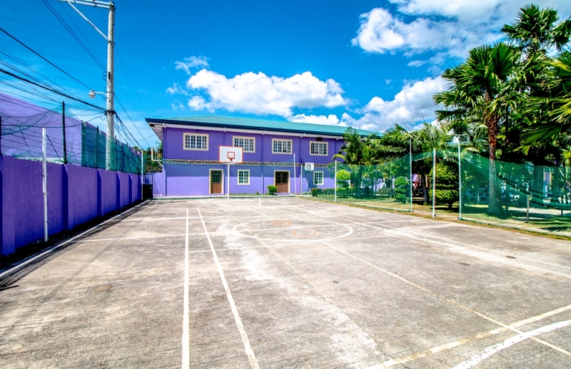 フィリピン留学 Cebu21 - CG Academy-Basketball court-2